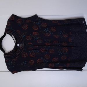 Cap sleeve stretch top M